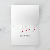 Hochzeitsenten Karte (Innenseite)