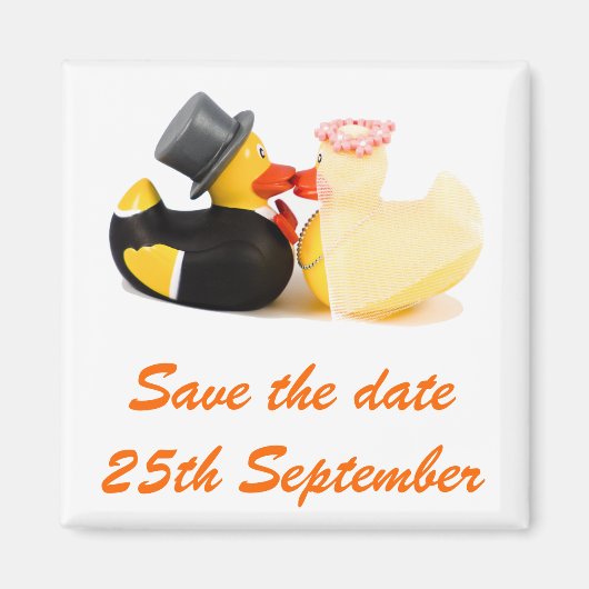 Hochzeitsenten ... Magnet (Vorne)