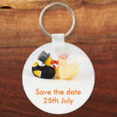 Hochzeitsenten ... Schlüsselanhänger (Vorderseite)