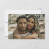 Hochzeitsereigniswechsel rette das neue Datum dusk Save The Date (Rückseite)