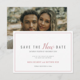 Hochzeitsereigniswechsel rette das neue Datum dusk Save The Date