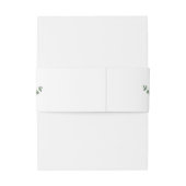 Hochzeitseröffnungsband Einladungsbanderole (Rückseitenbeispiel)