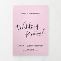 Hochzeitseröffnungsfeier Rosa Schwarz-weiß