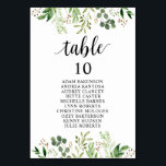Hochzeitsessen, Grüne Gäste Sitzplan Tischnummer<br><div class="desc">Gästekarte für Hochzeitsessen,  Modern Green Themes.
Passen Sie den Text an und / oder entfernen und füllen Sie mit Ihrem Hochzeitskonzert themed.</div>