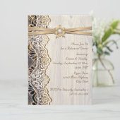 Hochzeitsessen mit Probe Einladung (Stehend Vorderseite)