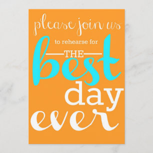 Hochzeitsessen Probe Einladung