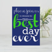 Hochzeitsessen Probe Einladung (Stehend Vorderseite)