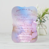 Hochzeitsessen Probe Einladung Kirsche Brauch (Stehend Vorderseite)