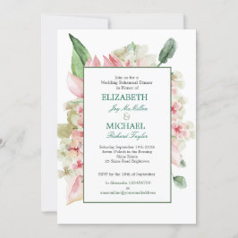 Hochzeitsessen Probe Elegante Florenz Einladung