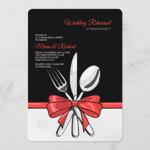 Hochzeitsessen Probe Party Einladungen