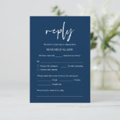 Hochzeitsessen, UAWG, Songwünsche En Begleitkarte (Stehend Vorderseite)