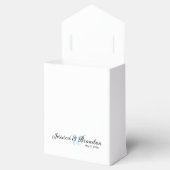 Hochzeitsetikett 016 geschenkschachtel (Geöffnet)