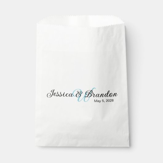 Hochzeitsetikett 016 geschenktütchen (Vorderseite)