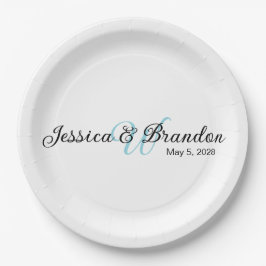 Hochzeitsetikett 016 pappteller