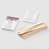 Hochzeitsfan im Wasserfarbenbereich Fächer (Non-assembled)