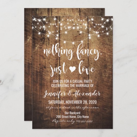 Hochzeitsfeier (Vorne/Hinten)