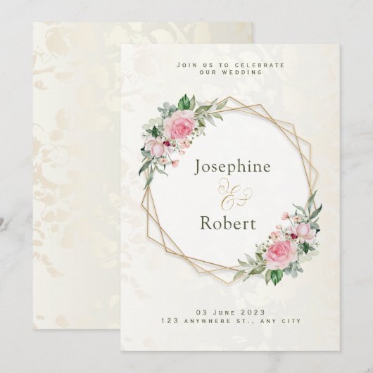 Hochzeitsfeier (Vorne/Hinten)