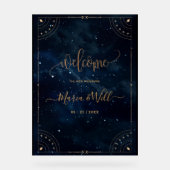 Hochzeitsfeier Acrylschild (Vorderseite)