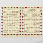 Hochzeitsfeier, Alice im Wunderland (Rückseite)