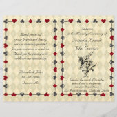 Hochzeitsfeier, Alice im Wunderland (Vorderseite)