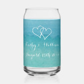 Hochzeitsfeier am Blue Ocean Seefeld Dosenglas (Vorderseite)