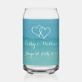 Hochzeitsfeier am Blue Ocean Seefeld Dosenglas (Rückseite)