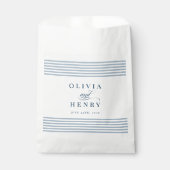 Hochzeitsfeier am Meer Geschenktütchen (Vorderseite)