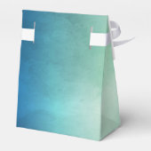 Hochzeitsfeier am Meeresfrüchtestrand Geschenkschachtel (Rückseite)