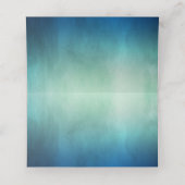 Hochzeitsfeier am Meeresfrüchtestrand Platzkarte (Innenseite Aufgefaltet)