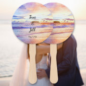 Hochzeitsfeier am Strand Fächer