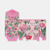 Hochzeitsfeier Blühende Liebe Geschenkschachtel (Ungefaltet)