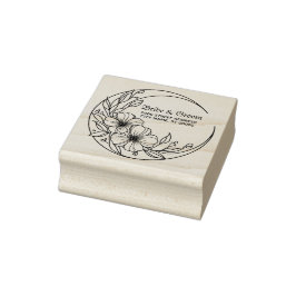 Hochzeitsfeier Blumenmoon Mailing Dekoration Elega Gummistempel