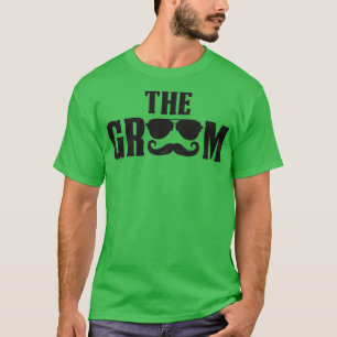 Hochzeitsfeier Bräutigam Sonnenbrille 2 T-Shirt