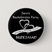 Hochzeitsfeier Button (Vorderseite)