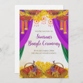 Hochzeitsfeier Chura lädt zur Verleihung ein Einladung (Vorne/Hinten)