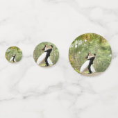 Hochzeitsfeier Custom Face Foto Confetti Konfetti (Rückseiten)