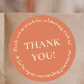 Hochzeitsfeier Danke Gastgeschenk Hochzeit Sticker