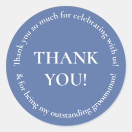 Hochzeitsfeier Danke Gastgeschenk Hochzeit Sticker