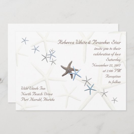 Hochzeitsfeier der Liebe-Designer Einladung (Vorne/Hinten)