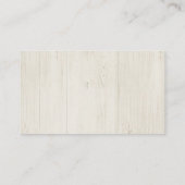 Hochzeitsfeier - Einfache Eintrittskarte Begleitkarte (Rückseite)