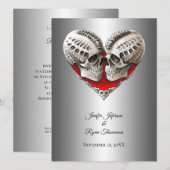 Hochzeitsfeier Einladung (Vorne/Hinten)