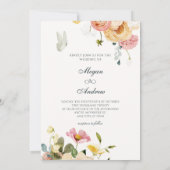 Hochzeitsfeier Einladung (Rückseite)