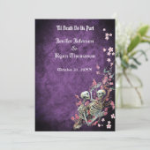 Hochzeitsfeier Einladung (Stehend Vorderseite)