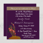 Hochzeitsfeier Einladung (Vorne/Hinten)