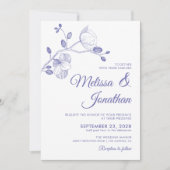 Hochzeitsfeier Einladung (Vorderseite)