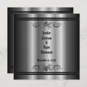 Hochzeitsfeier Einladung (Vorne/Hinten)