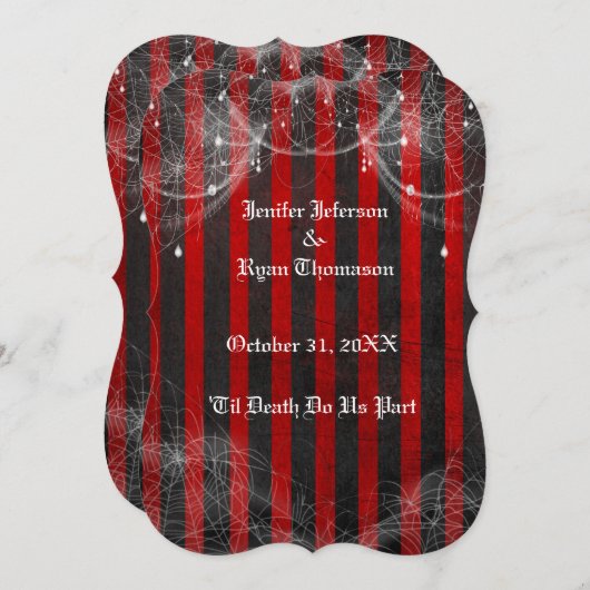 Hochzeitsfeier Einladung (Vorne/Hinten)