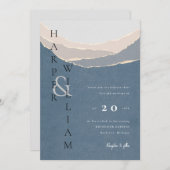 Hochzeitsfeier Einladung (Vorne/Hinten)