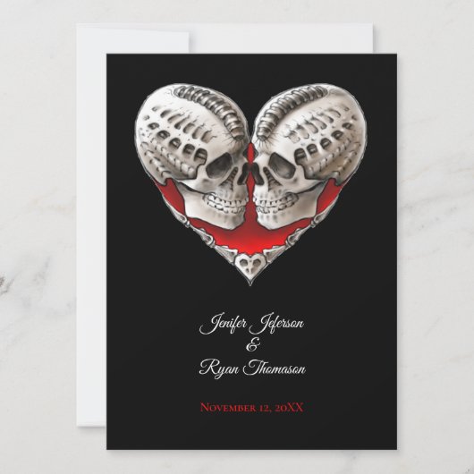 Hochzeitsfeier Einladung (Vorderseite)