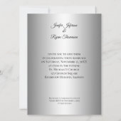 Hochzeitsfeier Einladung (Rückseite)